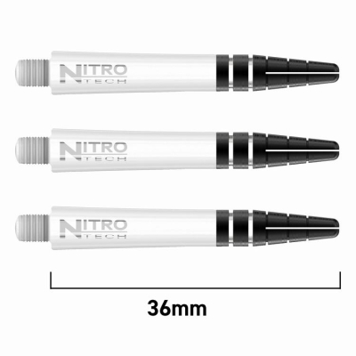 Reddragon NITROTECH Schäfte solid weiss